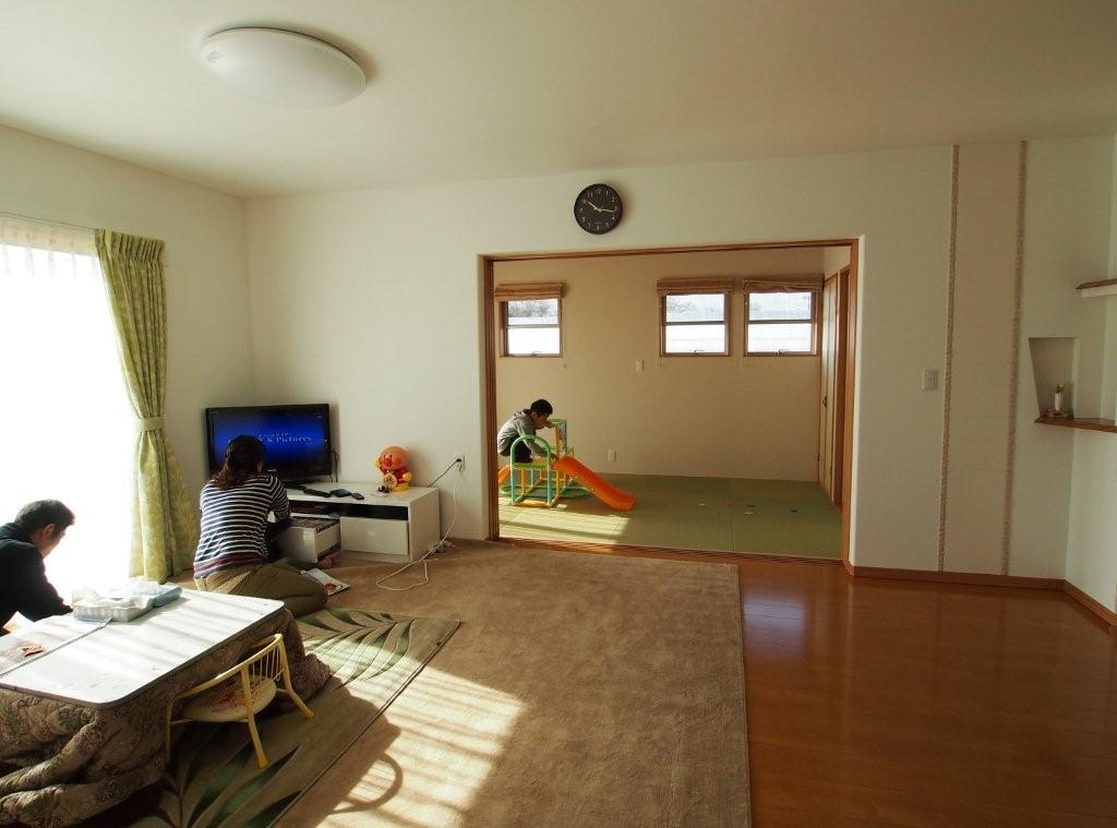 事例掲載 子育て世代ならリビング和室の間取り 千葉県の注文住宅 Fun S Life Home