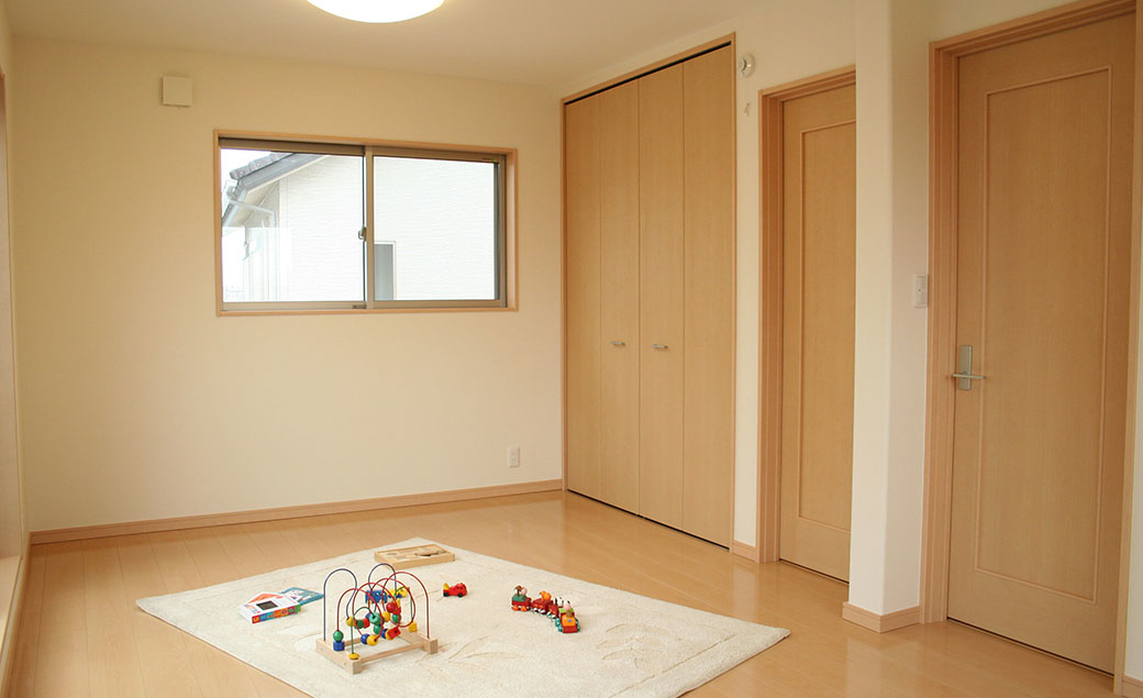 6畳に決めつけない子供部屋の間取りプラン 千葉県の建築実例 Fun S Life Home
