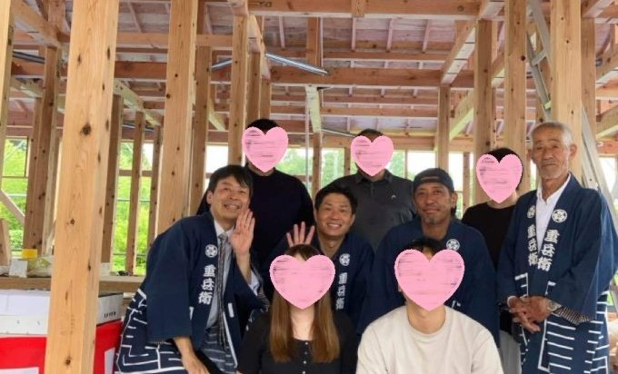 ご家族皆さまで素敵な上棟式！！