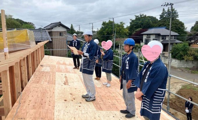 素敵な平屋の上棟式！！