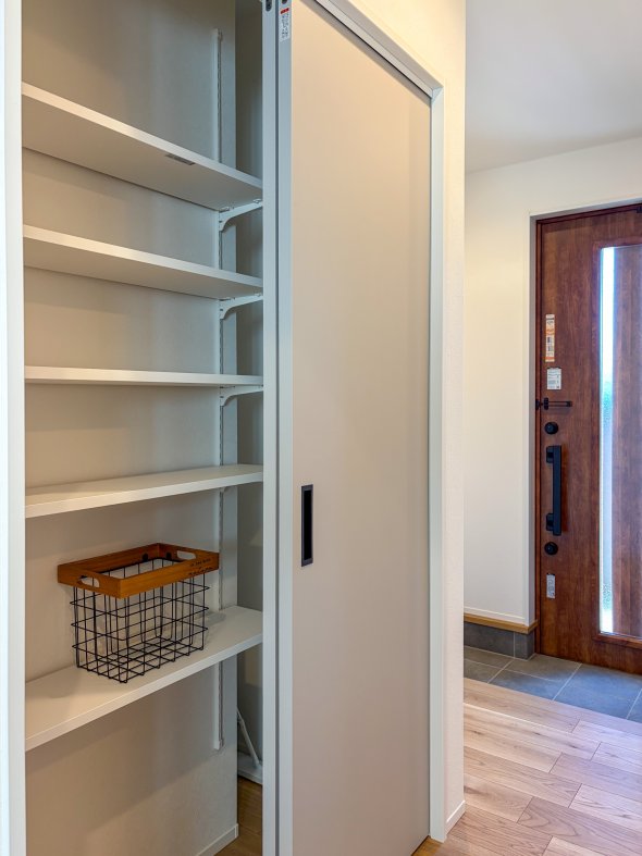 豊富な収納スペース