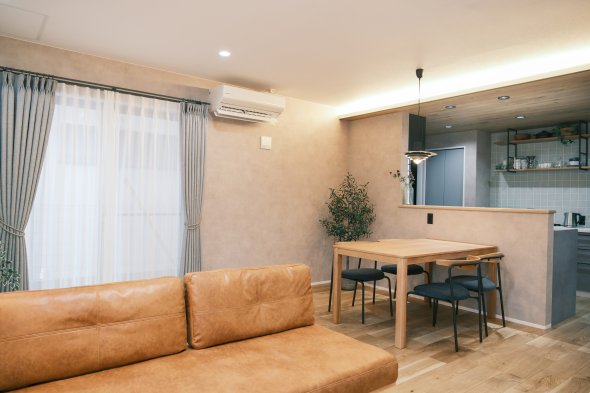 居心地の良さにこだわったリビング